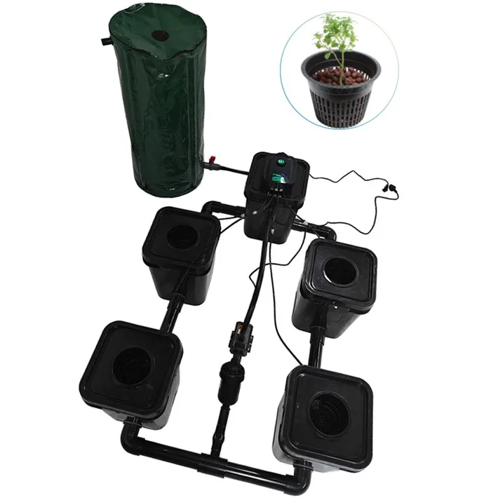 5 Gallon Rdwc Hydroponic System Bucket With Water Chiller Buy Rdwc