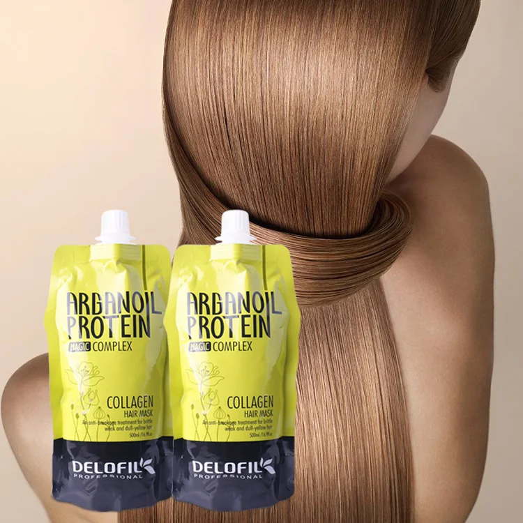 
 Кератиновый коллагеновый крем для лечения волос OEM Кератиновое лечение  