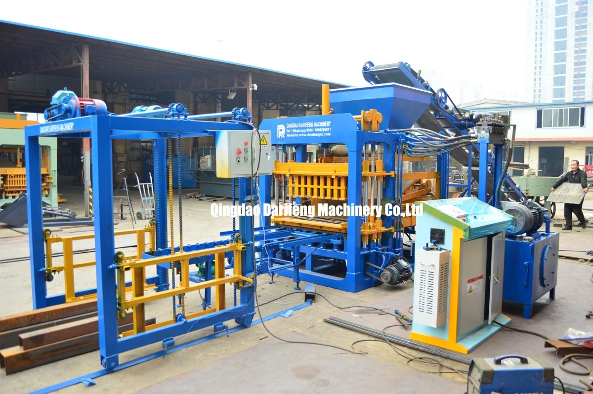 Alibaba.com: QT5-15 full automatic concrete block molding machine, CE ...