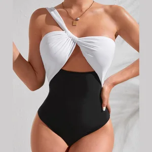 Custom Sexy One Piece Hot Bikini Color Matching Bikinis Beachwear