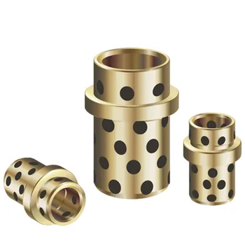 JFB Self-Lubricating Linear Bushing Bearing Efficient Machine Operations Copper Sleeve Brass Bronze Flange Machining Services