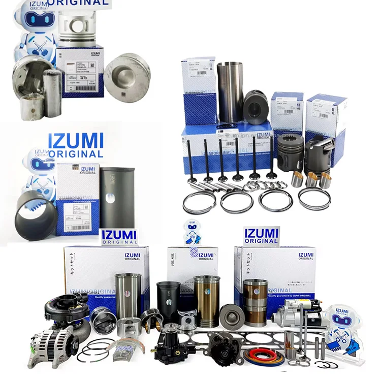 IZUMI ORIGINAL EH300 EH700 Overhaul Rebuild Kit Diesel Engine Parts For HINO