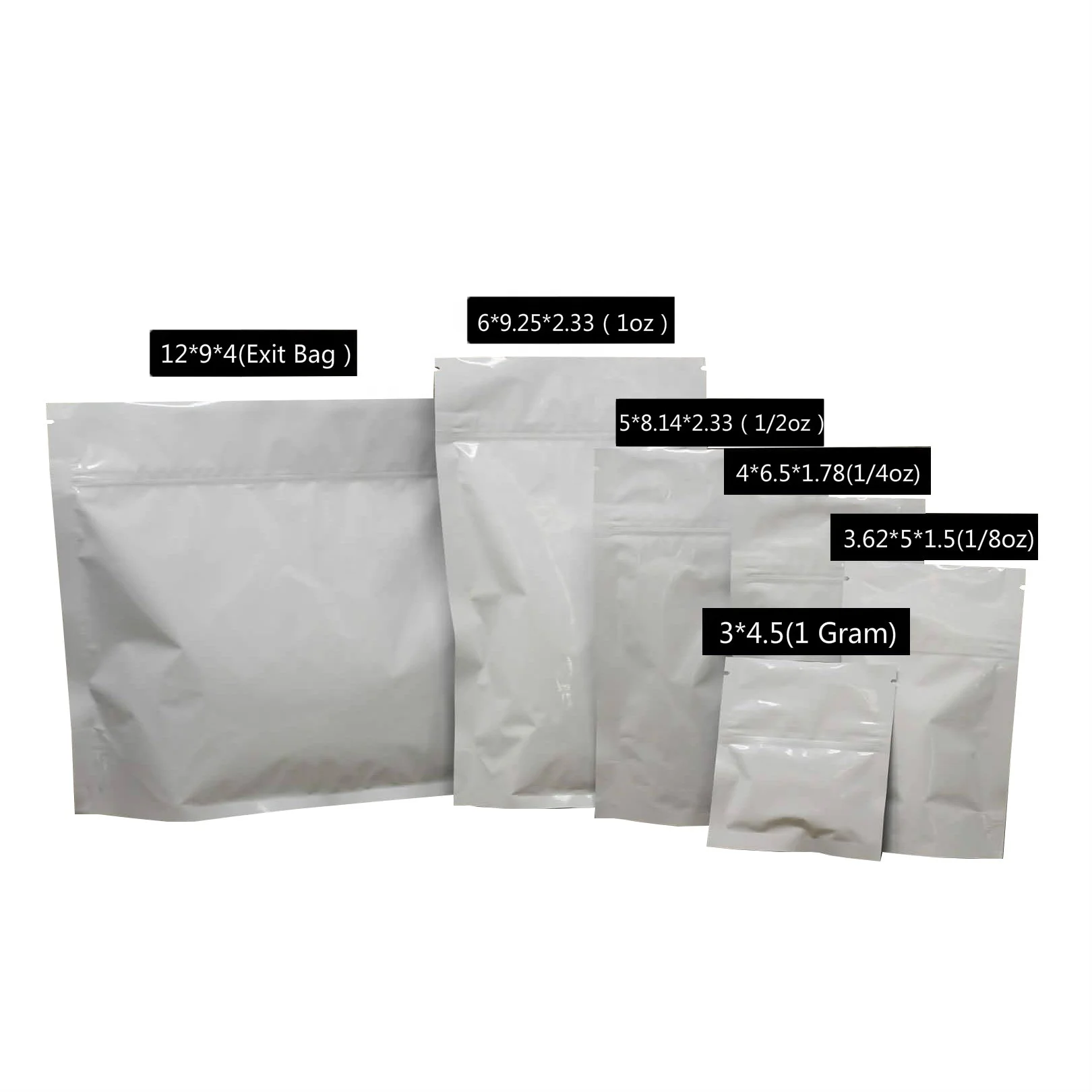 Wholesale Astm Certified Child Resistant Proof Reclosable Edible Smell ...