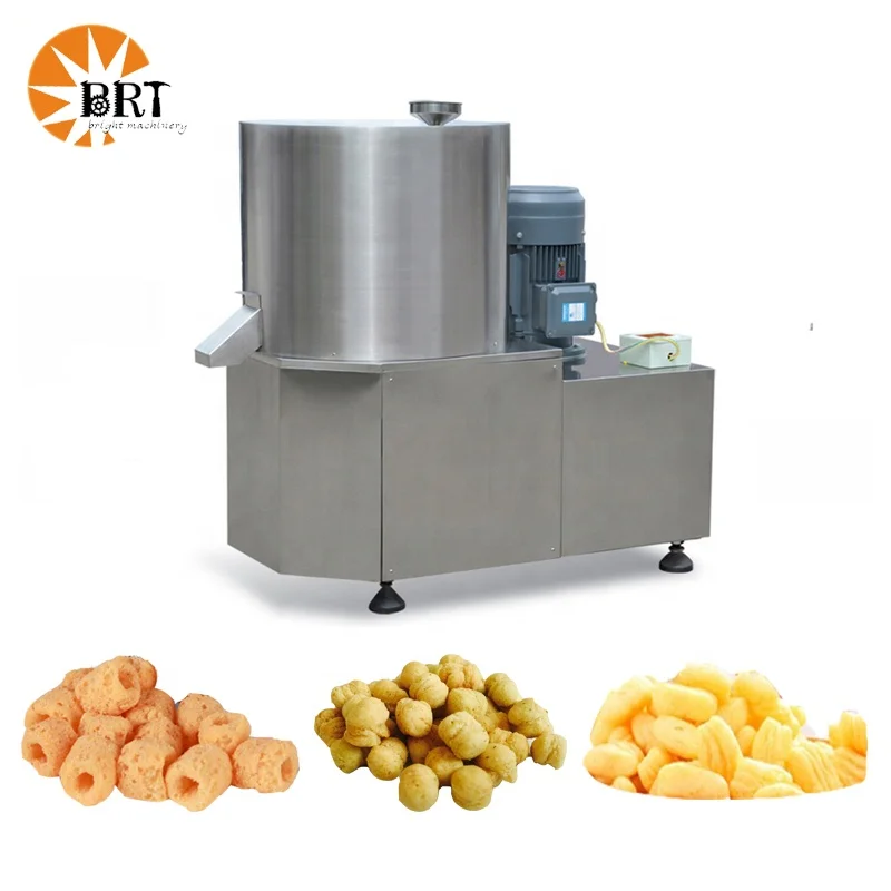 Automatic Corn Puff Production Line Puffed Corn Ball Snacks Food Making Rice Machine