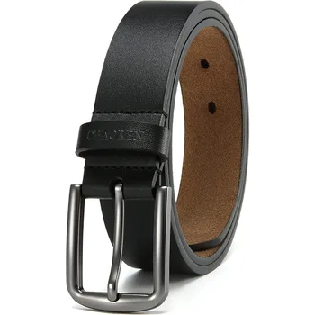 Men's Casual Men Leather Belt - Mens Belts Casual for Jeans 1 3/8" - Perfect Belt for Daily Use