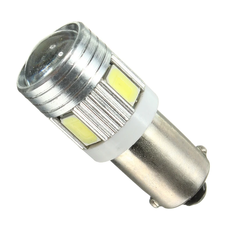 Ruiandsion 4-Pack BAX9S LED Bulbs - Super Bright 6000K White, 12V, For Parking/Side Marker Lights
