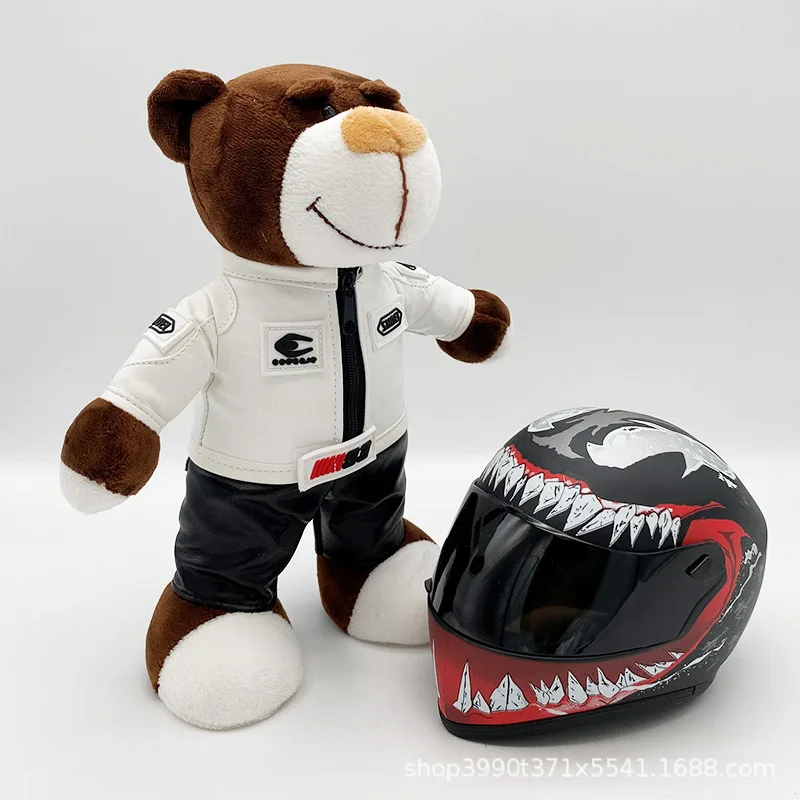 Customize Mini Helmet for Motorcycle Car Exhibition Gift Cat Dog Doll Toy Small Tiny Helmets Display Helmet Rack Motorcycle