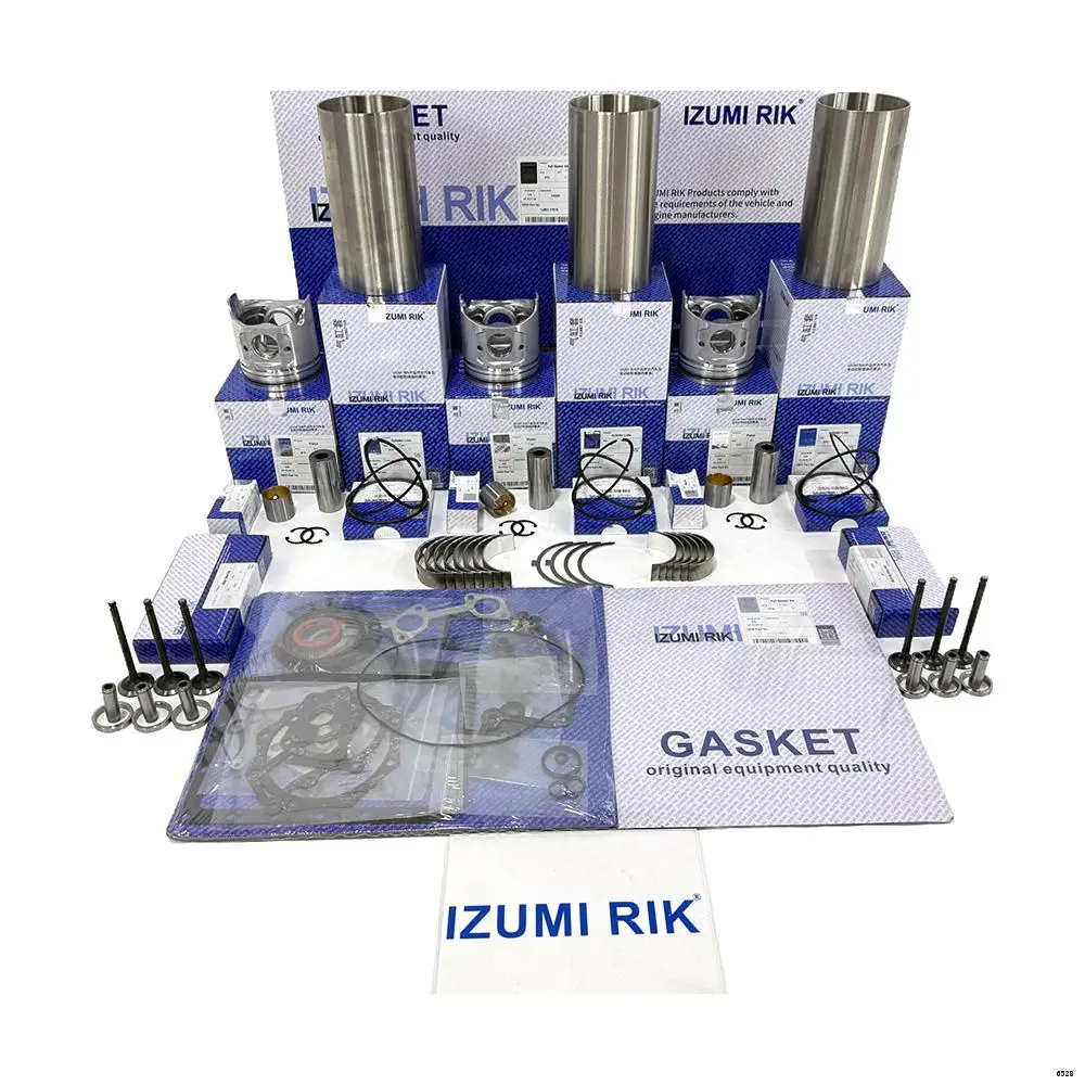 Heavy Duty Engine Parts IZUMI RIK 3D74E Overhaul Rebuild Kit for Yanmar