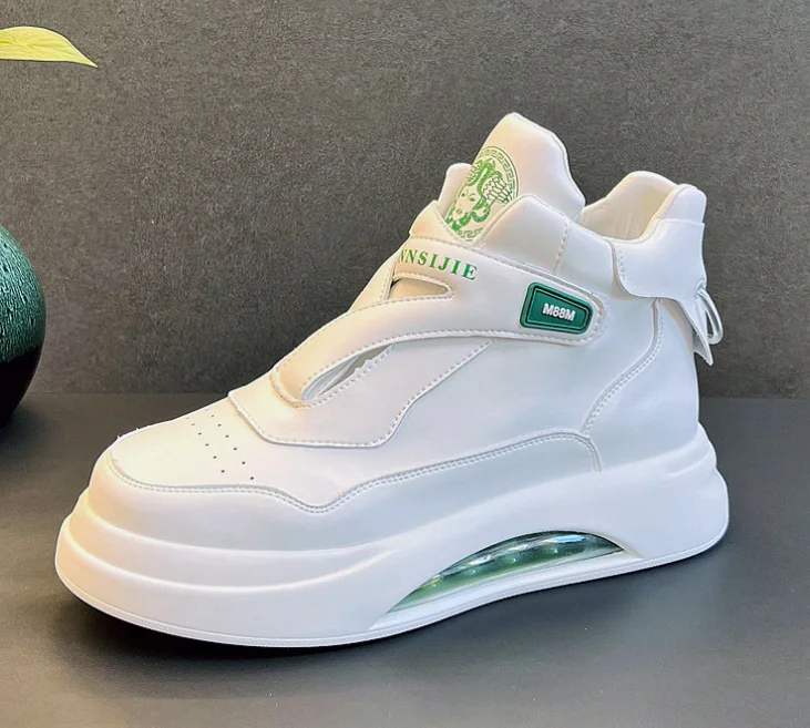 スニーカー [OPEN YY] YY VELCRO HIGH SNEAKERS - WHITE ABEO_jumpstreet_sneaker_white_