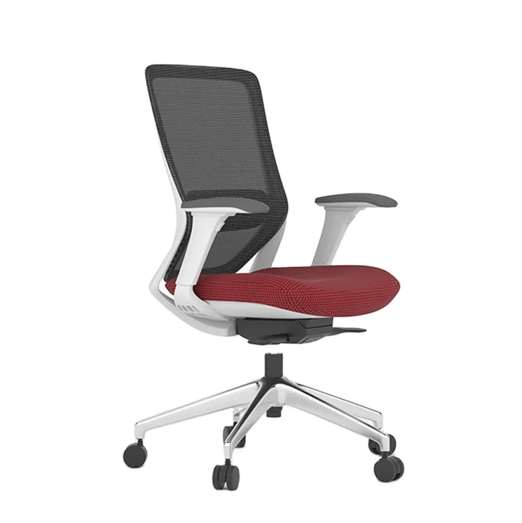 Mesh Chair Office Adjustable Lumbar Support with Armrest