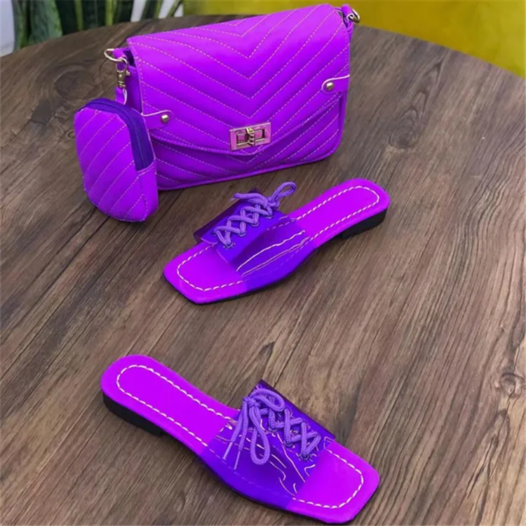 114883 Deleventh Shoes Cross Lace up Candy Color square Toe