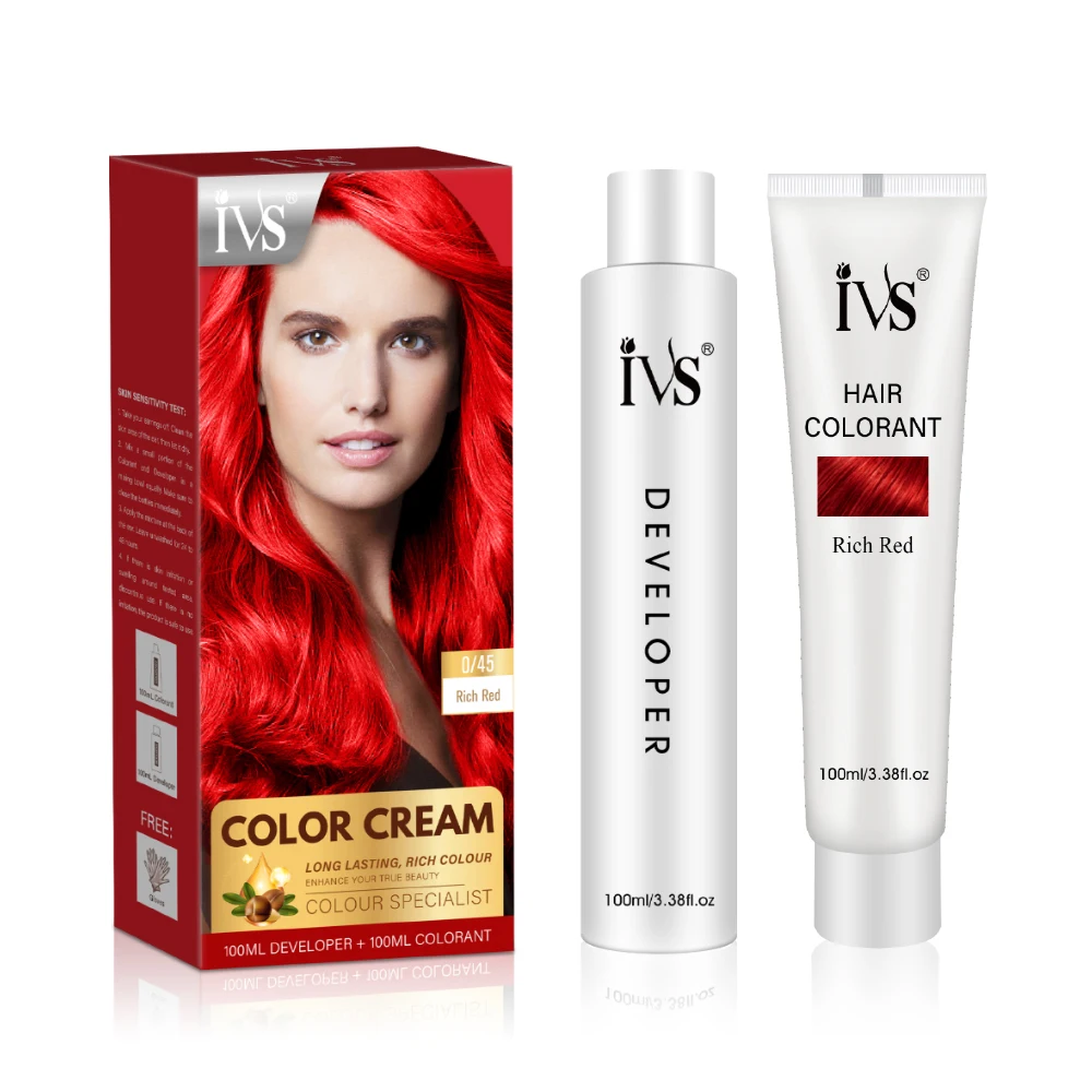 Kem nhuộm tóc màu đỏ: Hình ảnh này sẽ khiến bạn muốn đổi màu tóc ngay lập tức! Sản phẩm kem nhuộm tóc màu đỏ sẽ giúp bạn thể hiện phong cách mạnh mẽ và cuốn hút.