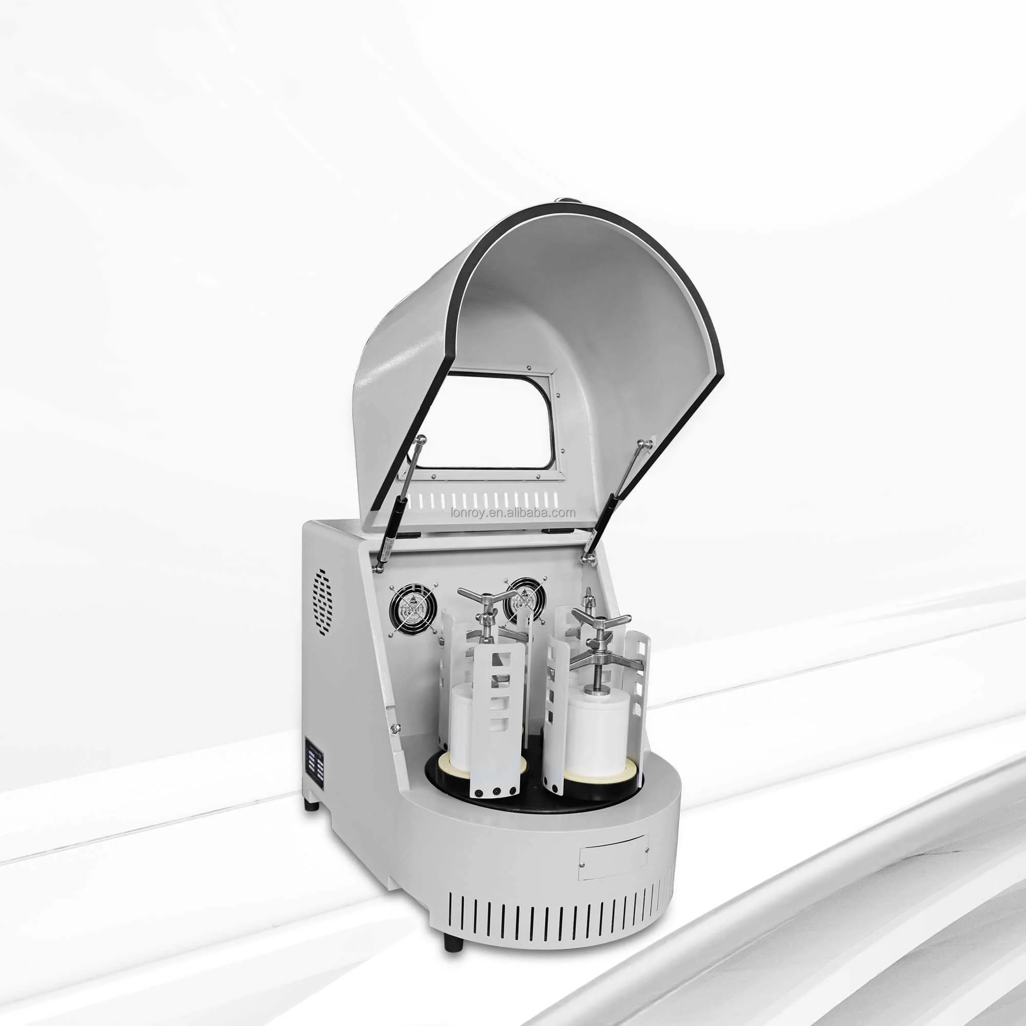 CE Planetary Ball Mill Machine Powder Milling Mixing Sample Grinding Mill Tester Vertical Semi-circular Planetary Ball Mill