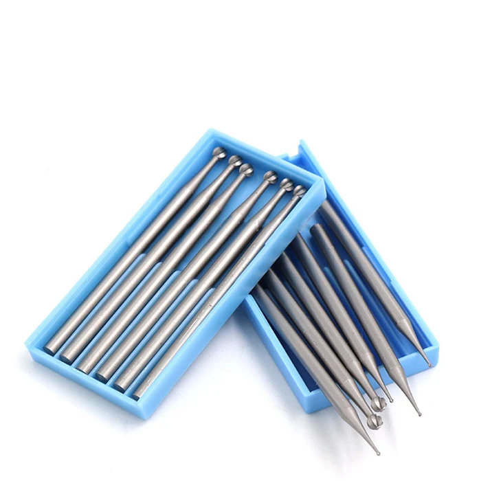 Fresa Terminale Naso A Sfera In Carburo Massiccio Diametro Di Taglio