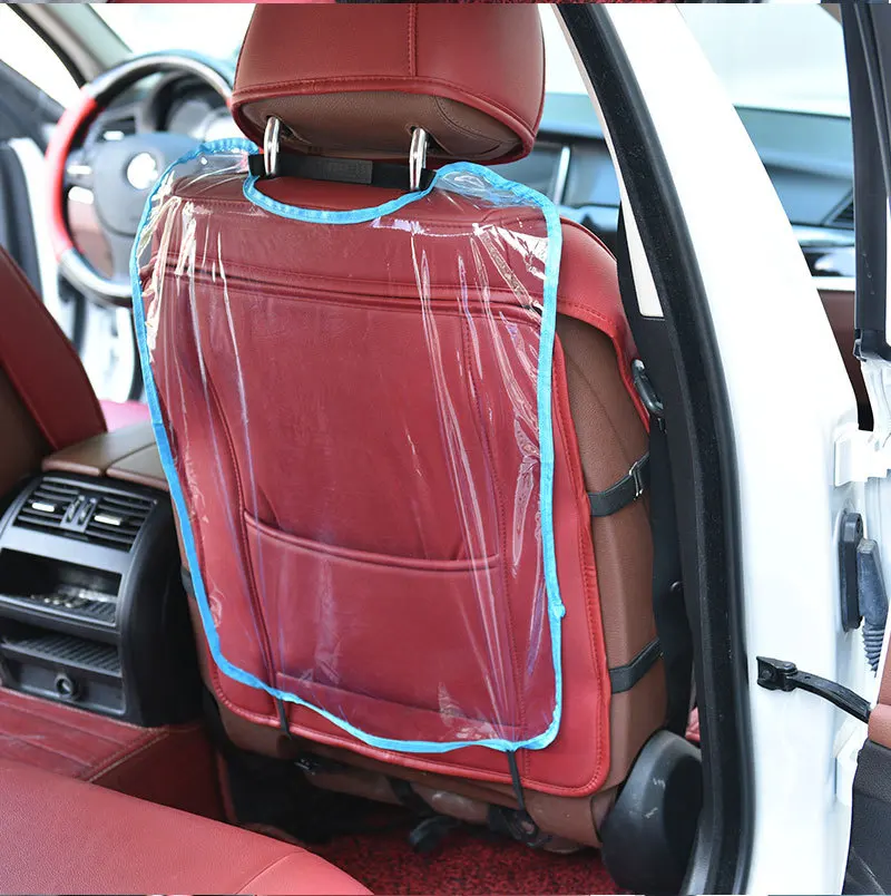 Acheter Protecteur de dossier de siège de voiture, Design à la mode,  couverture transparente pour enfants, tapis de protection contre la boue,  propre