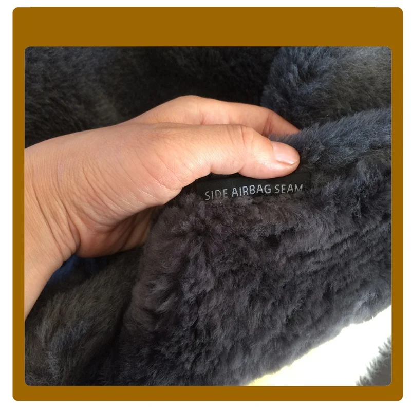 Китайский завод чехол на сиденье из овечьей