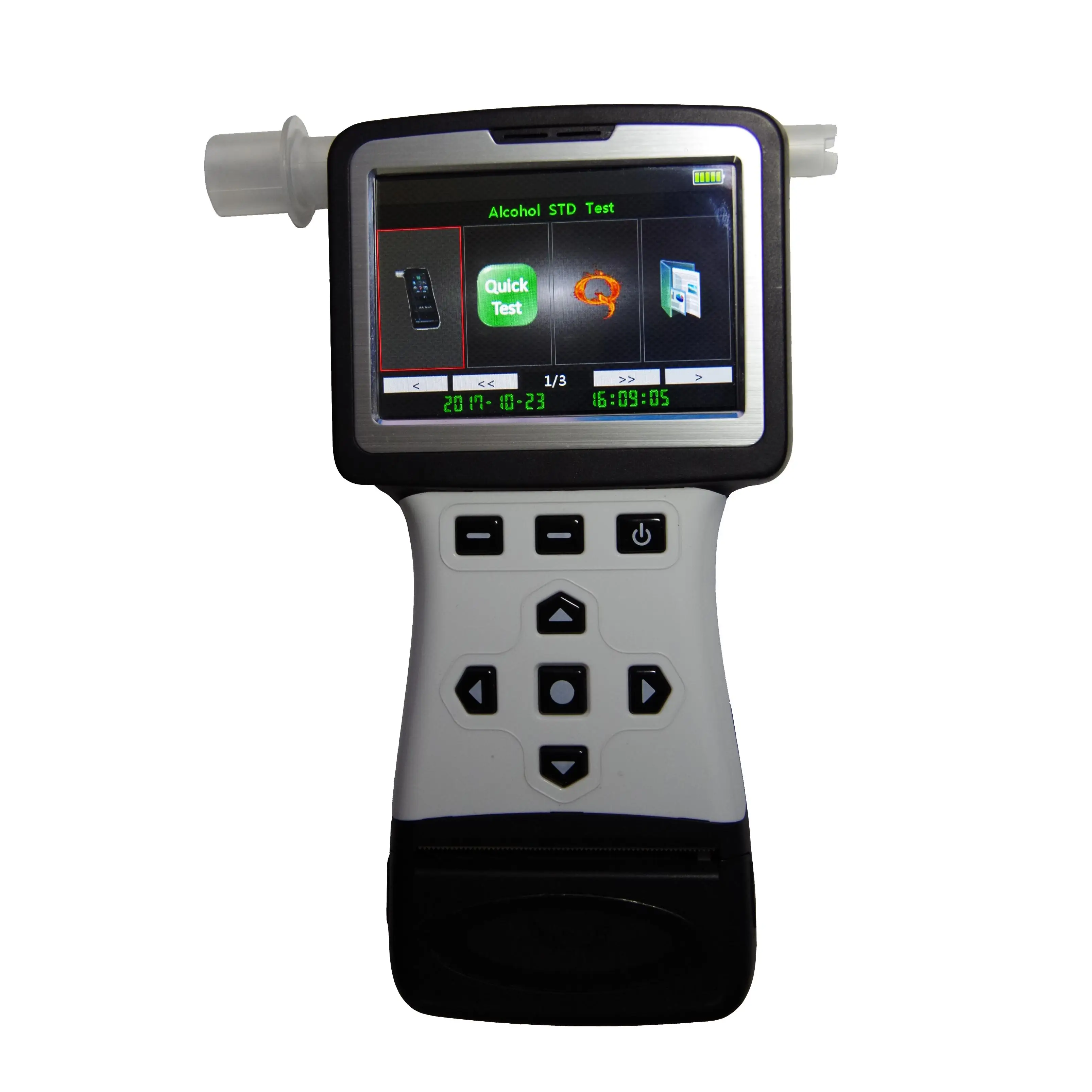 Профессиональный Алкотестер с емкостной сенсорной панелью