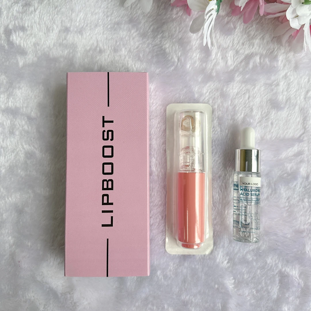 Promotes Hydration and Fullness Moisturizing Tool Roller Lip Filler Lip Plumper Lip Oil Serum Private Label