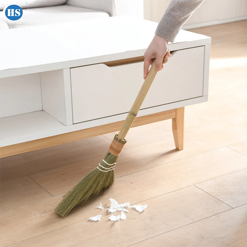 Плетеная Мягкая ручная метла ручной работы для домашнего использования