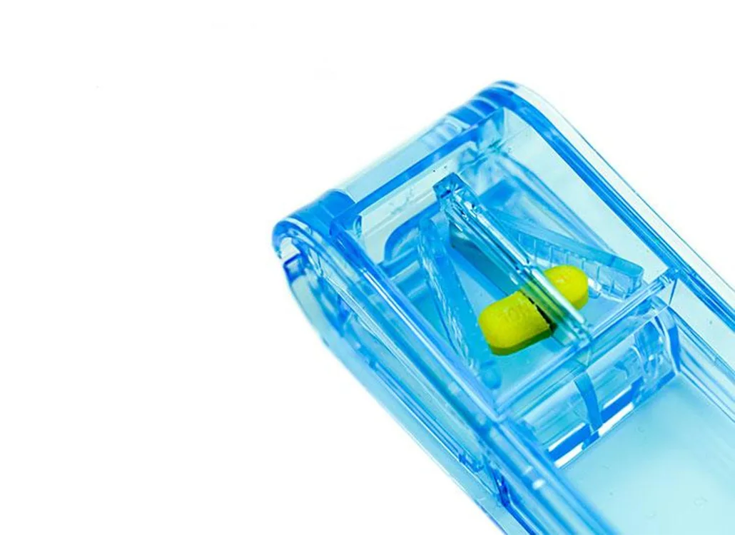 Pill PS Medicine cutting device Medicine cutting device 2-in-1 Travel with convenient medicine cutting device storage box manufacture