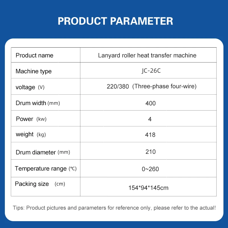Ribbon Heat Transfer Calendar Sublimation Printing Lanyard Heat Press Roller Heat Transfer Machine