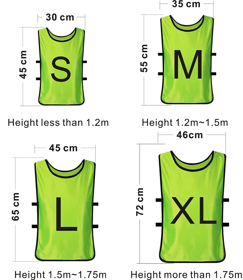 product custom cheap print name reversible sublimation foldable polyester fiber bib soccer training vest-3