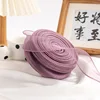 Gros fil de soja violet 4CM40 yards en queue de poisson