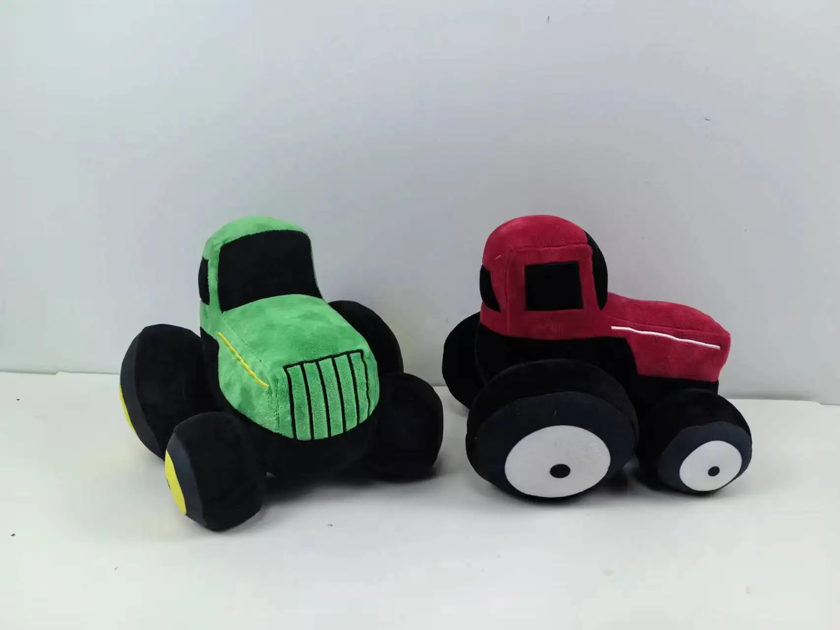 Soft Plush Tractor Stuffed Truck Toy Super Cute Car Plushie Throw ...