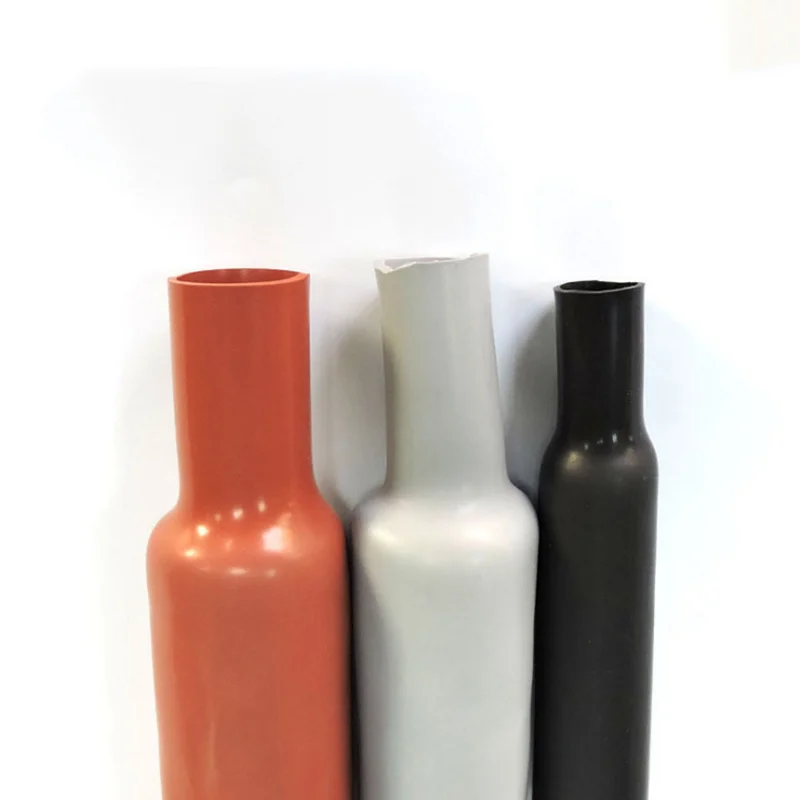 Customized Heat Shrinkage Sleeve Flame Retardant Soft Silicone Rubber Shrink Pipe Fluorine