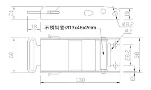 TBF high-quality trailer curtain parts for Trialer-4
