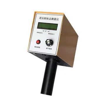 ZTT-101 retroreflection marker measuring instrument is used to monitor the reflective quality of retroreflective materials