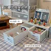 Two stackable storage boxes per pack; can be used with one shelf only.