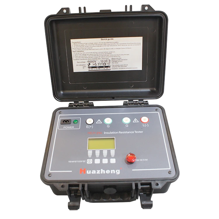 Huazheng Electric Insulation Resistance Analyzer Insulation Test Device 25kv Insulation Resistance Tester