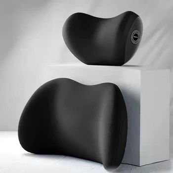 car seat lumbar support all-season universal car neck pillow seat cushion neck protection memory cotton lumbar support
