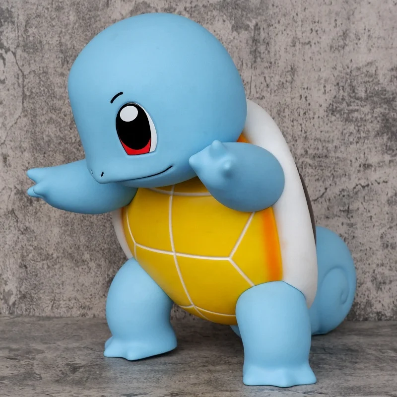 39cm PVC Pokemoned Big Squirtle Anime Figure for Collection