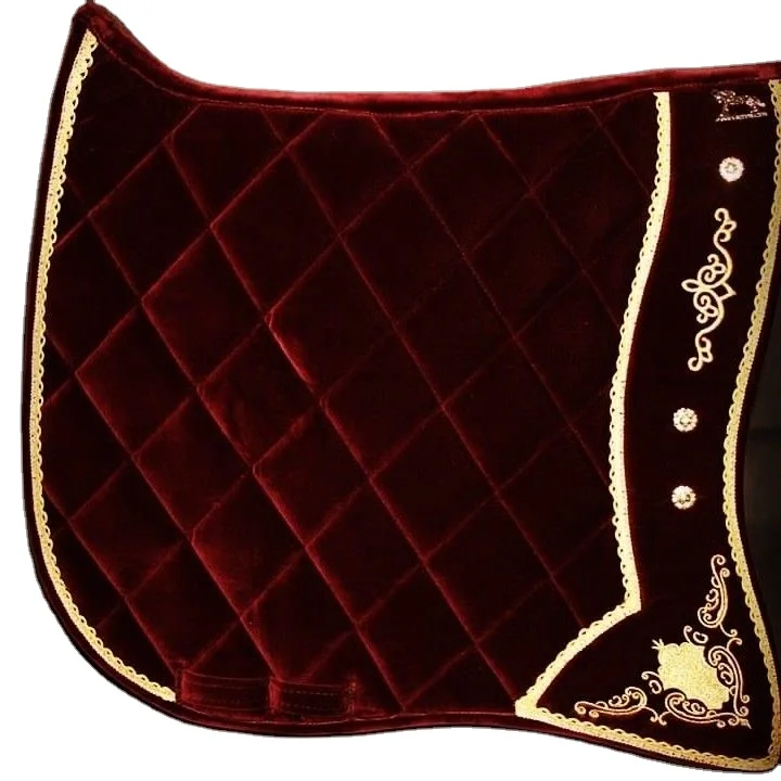 exclusive design woolen felt western felt ranch show pads and saddle