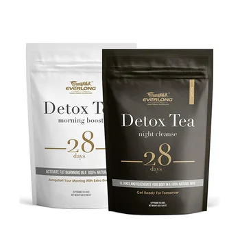 28 Days Morning and Night Weight Loss Tea Herbal Detox Weight Loss Tea Slimming Drink Beauty Slimming Tea
