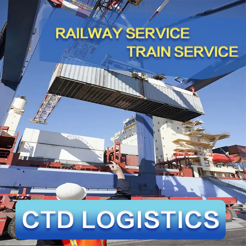Railway Shipping Freight Forwarder FCL LCL Train Service Train Shipping to Ashgabat/Turkmenistan Dushanbe/Tajikistan