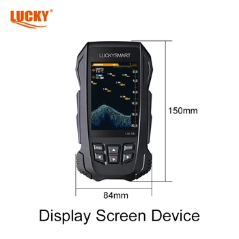 LUCKYSMART LH-1B Wireless Portable Fish Finder Outdoor Fishing Sonar New  Arrival