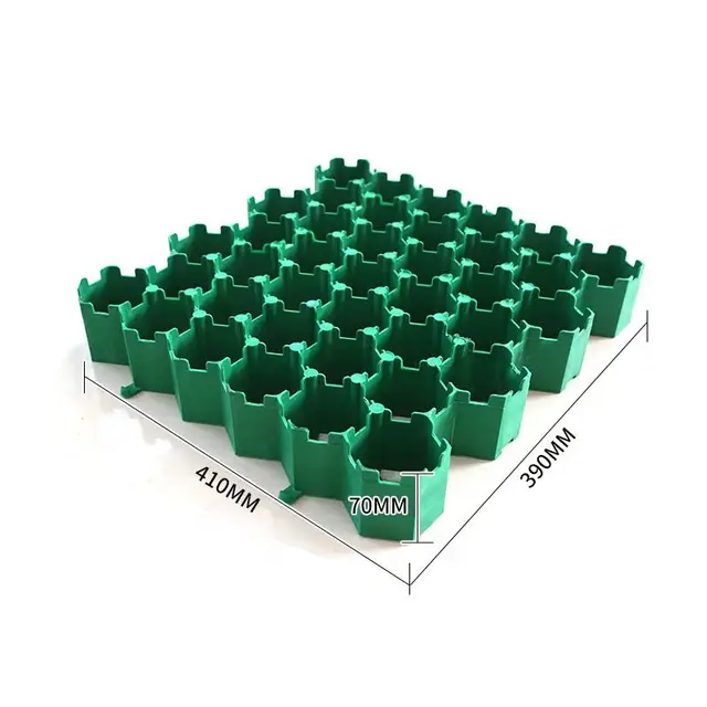Grass Grid Pavers High Quality HDPE Plastic Protection Color Parking Lots Material Origin Type Products ISO Place Model Height