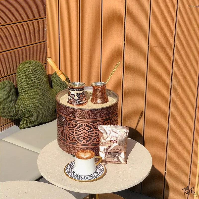 本物のトルコアラビア銅電気ホットサンドコーヒーメーカー