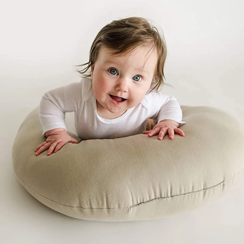 Multifunctional Organic Cotton Fiberfill Feeding Support Pillow Newborn