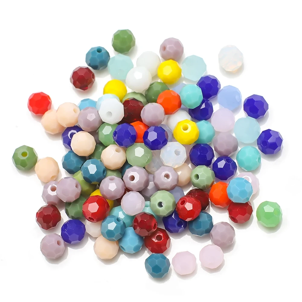 195Pcs/Bag Diameter 2mm Crystal Beads for Making Jewelry