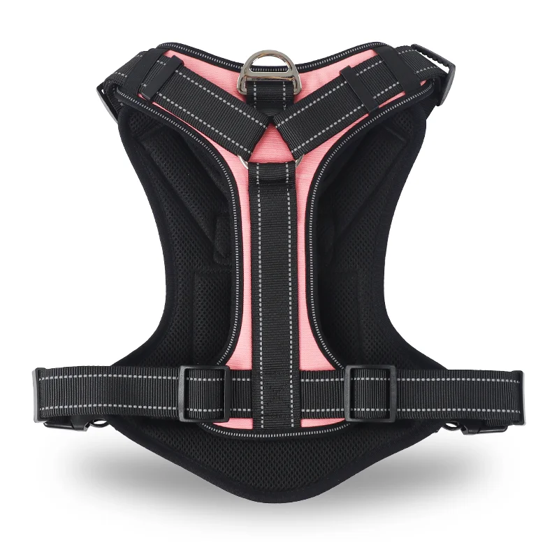 High Quality Dog Harness Pet Harness Oxford Soft Mesh Padded Reversible Adjustalbe Design Dog