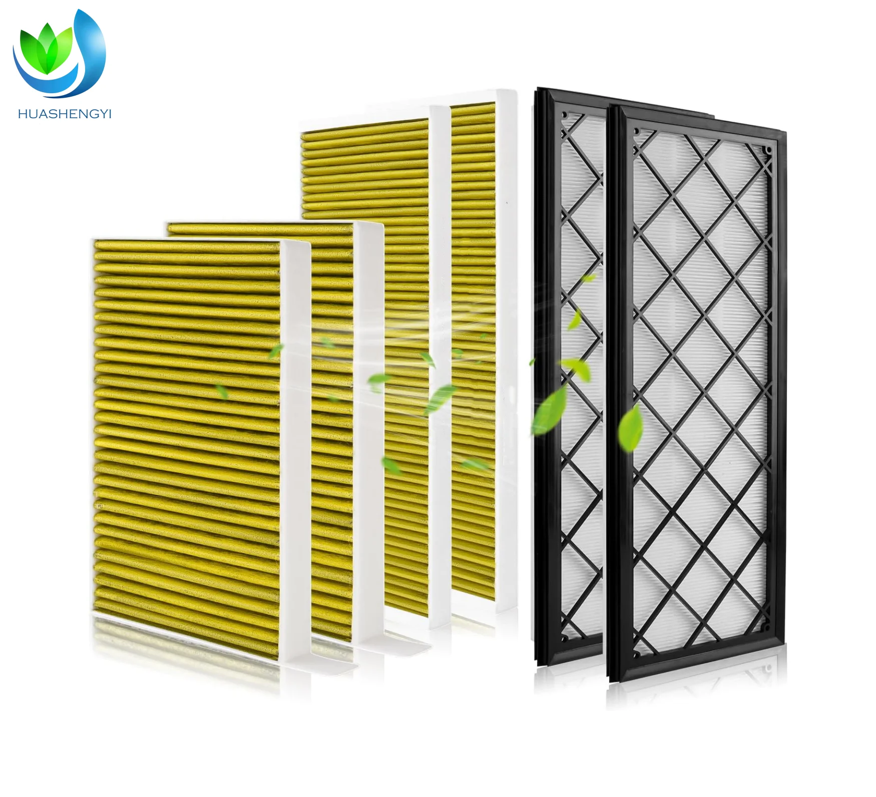 Factory Wholesale Intake Filter Car Air Conditional Filter Cabin Air Filter Set for 2020-2026 Tesla Model Y 2025 2026 Model Y