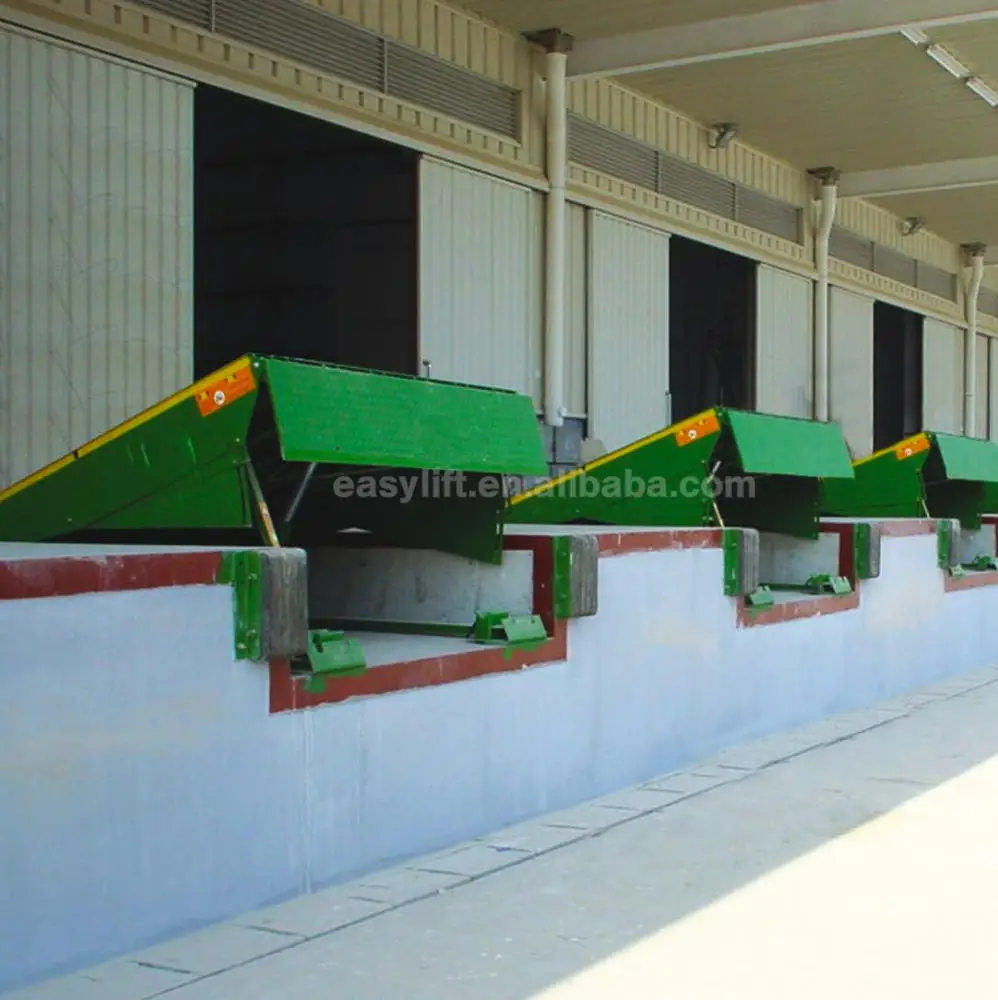 6-10 Ton Loading Dock Leveler Hydraulic Dock Leveller Electric Loading Dock Ramp Truck Ramp