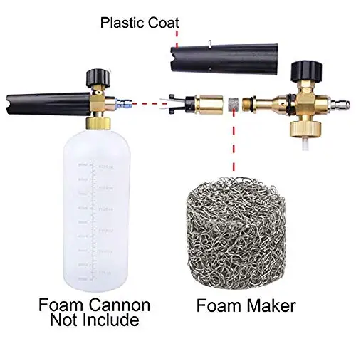 car washer foam cannon orifice universal