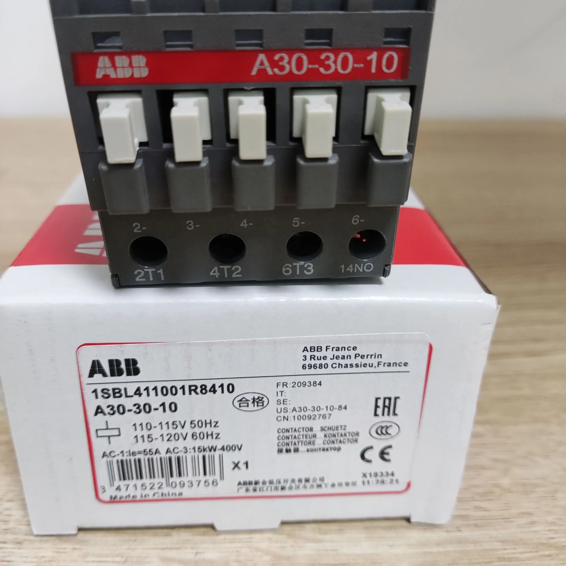 EV200HAANA 1-1618002-8 Original High Voltage Relay DC Contactor for New Energy Vehicles