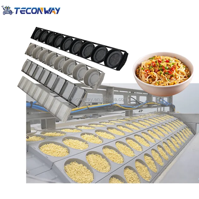 Manufacturer SUS304 Customized High Open Area Accurate Korean Ramen Noodle Lid Cover for Frying Drying Basket Noodle Retainer