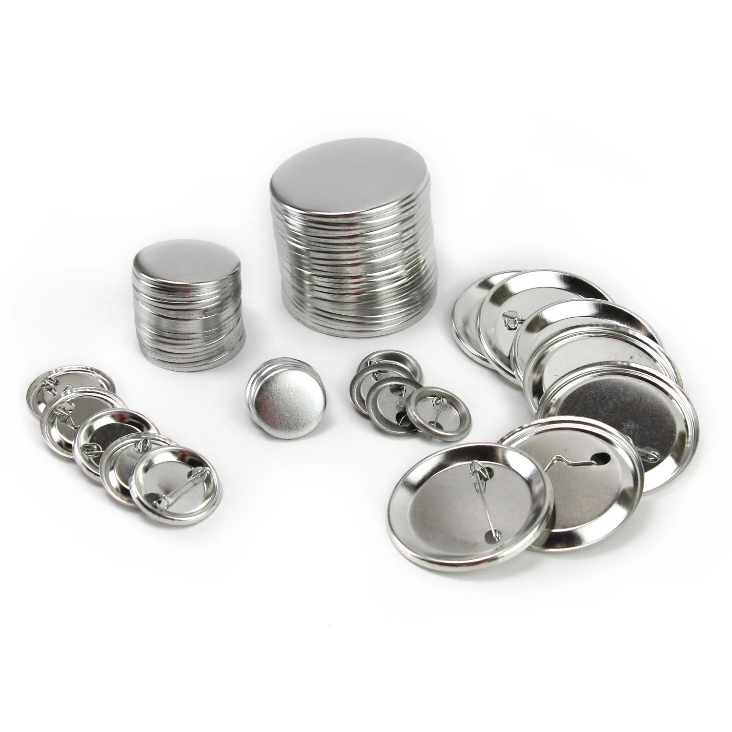 Diy 32Mm 58Mm Button Badge Components Pin Button Badge Accessories Making Raw Material With Safety Button Badge Pin